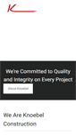 Mobile Screenshot of knoebelconstruction.com